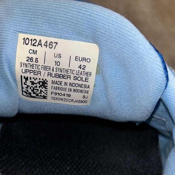 ASICS Women's Size 10 Gel-Pulse 11 Directoire Blue White Running Shoes 1012A467 - Picture 12 of 12